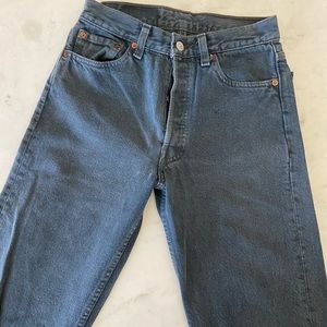 Levi’s dark blue jeans Vintage 1990’s button fly